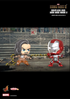 COSBABY IRON MAN 2 WHIPLASH AND IRON MAN MARK V MARK 5 BOBBLE HEAD COLLECTIBLE SET