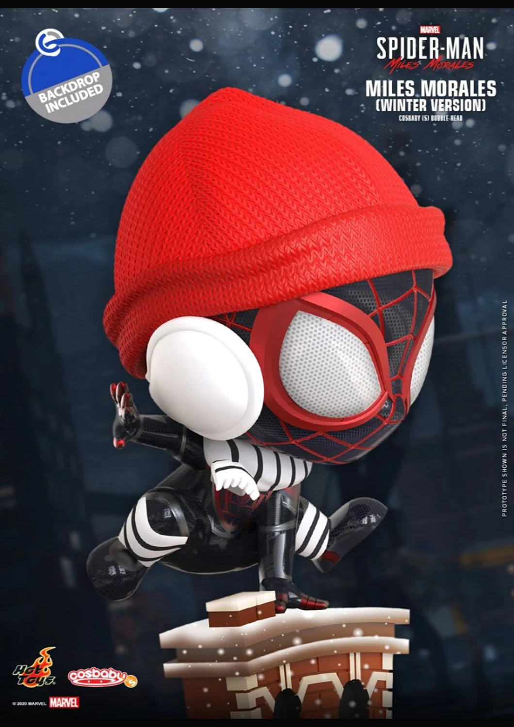 COSBABY MARVEL SPIDER-MAN MILES MORALES WINTER VERSION