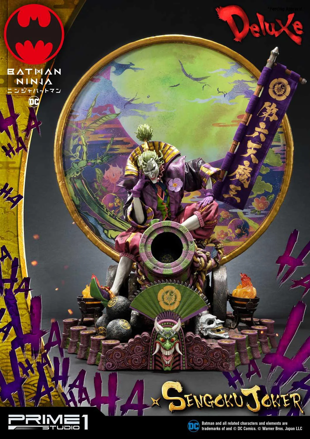 PRIME 1 STUDIO DC SENGOKU JOKER 1/4 DELUXE VERSION