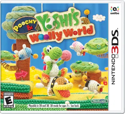 Poochy & Yoshi's Woolly World Nintendo 3DS