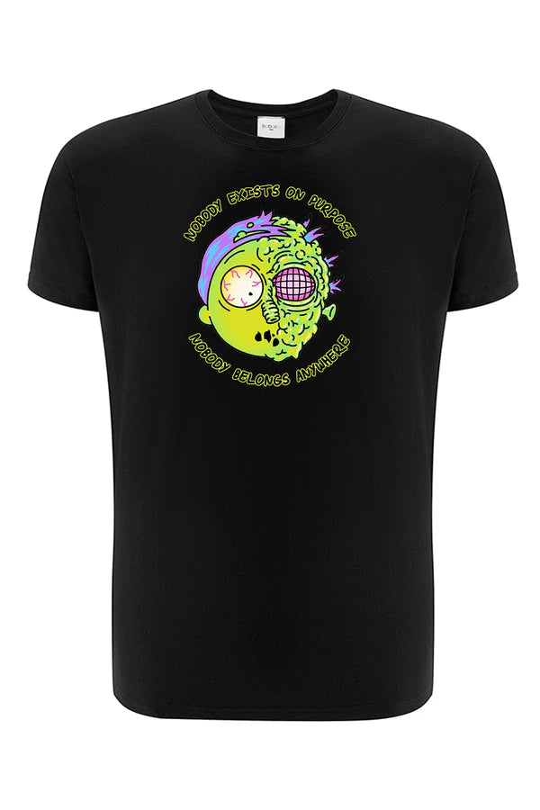 Rick and Morty Black T-shirt