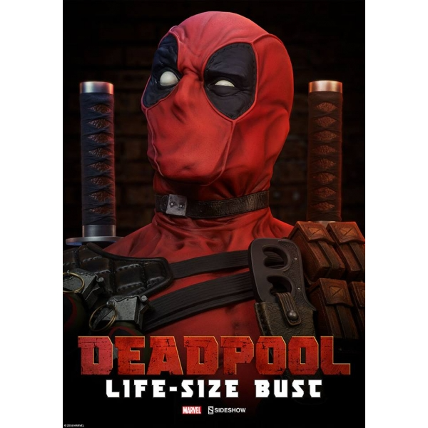 Sideshow Collectibles Deadpool Life Size Bust