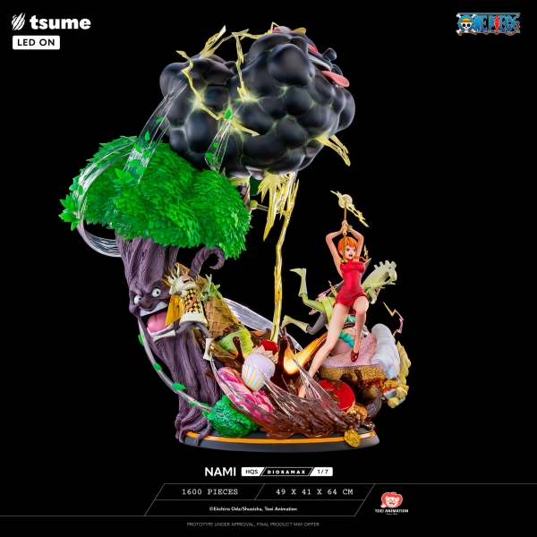 One Piece Nami HQS Dioramax