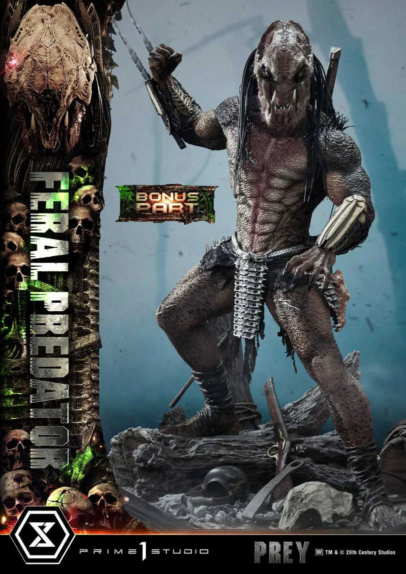 PRIME 1 STUDIO MUSEUM MASTERLINE PREY FERAL PREDATOR DX BONUS VERSION