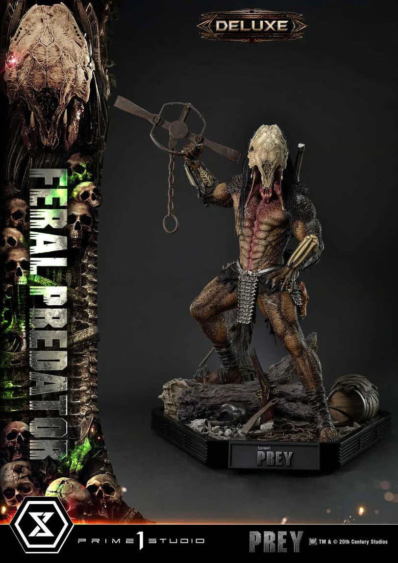 PRIME 1 STUDIO MUSEUM MASTERLINE PREY FERAL PREDATOR DELUXE VERSION