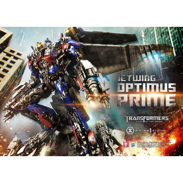 PRIME 1 STUDIO TRANSFORMERS DARK OF THE MOON JETWING OPTIMUS PRIME