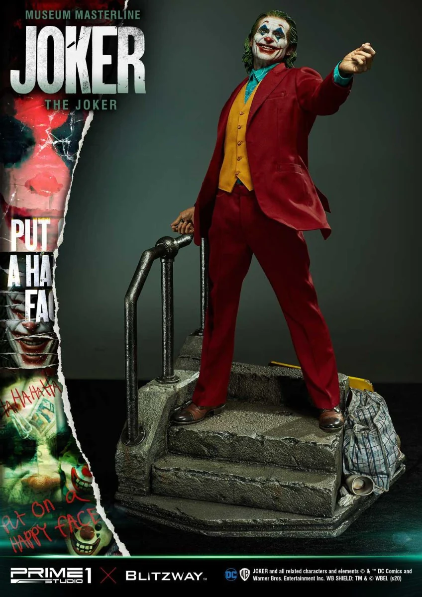PRIME 1 STUDIO DC BLITZWAY 2019 MOVIE 1/3 JOKER STATUE BONUS VER