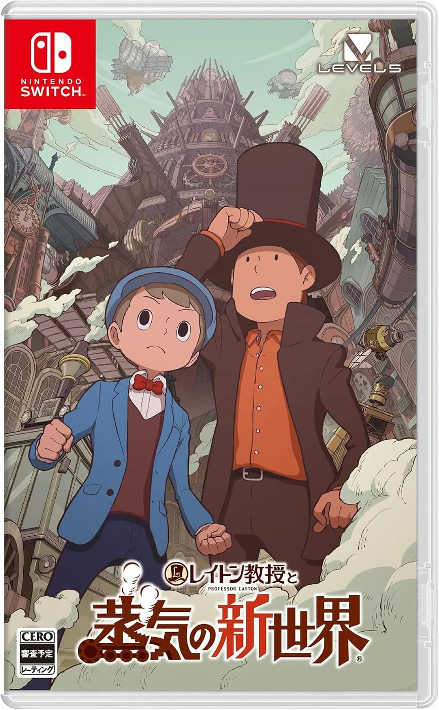 Professor Layton and The New World of Steam Nintendo Switch
