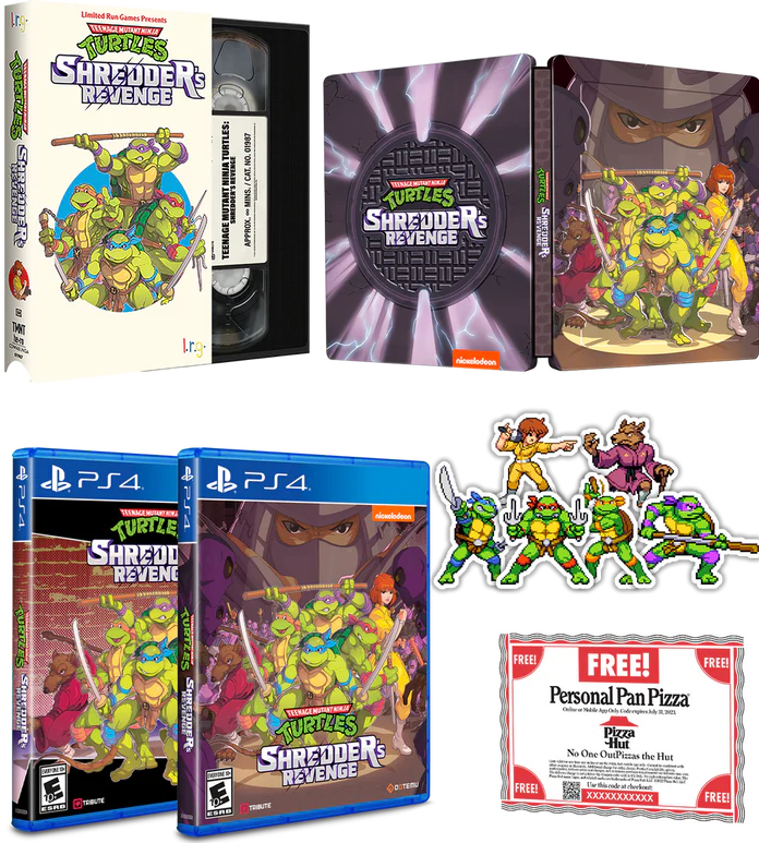 Teenage Mutant Ninja Turtles: Shredder's Revenge Classic Edition PlayStation 4