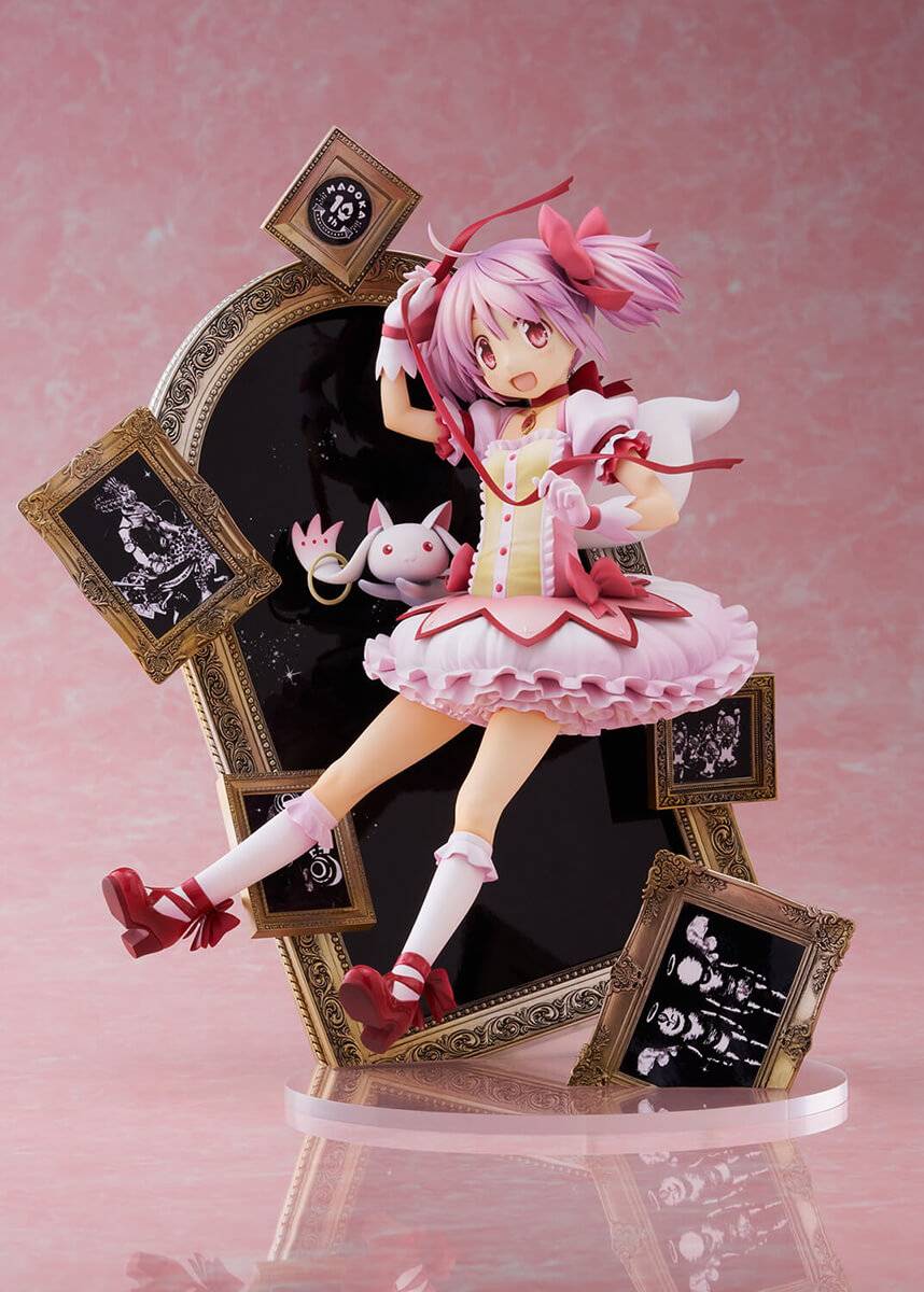 Puella Magi Madoka Magica Kaname Madoka & Kyuubey 1/7 10th Anniversary Ver Limited Edition