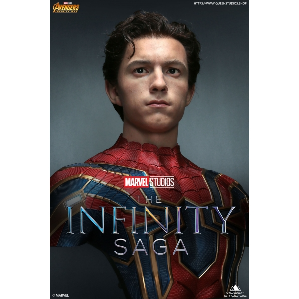 IRON SPIDER-MAN LIFE-SIZE BUST