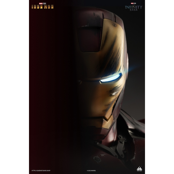 Iron Man Mark 3 1/2 Statue Battle Damaged Edition