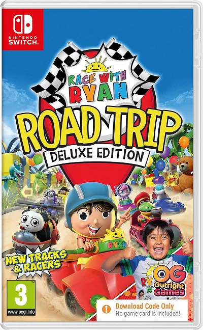 Race with Ryan: Road Trip [Deluxe Edition] (Code in a box) Nintendo Switch