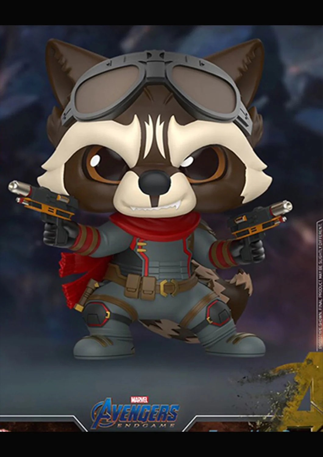 COSBABY AVENGERS ENDGAME ROCKET BOBBLE-HEAD