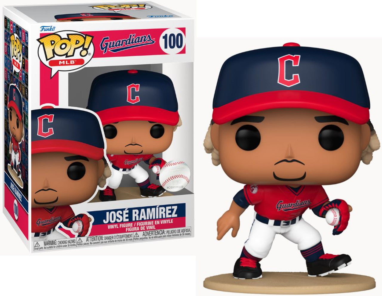 Pop! Series 8 Jose Ramirez Cleveland Guardians MLB