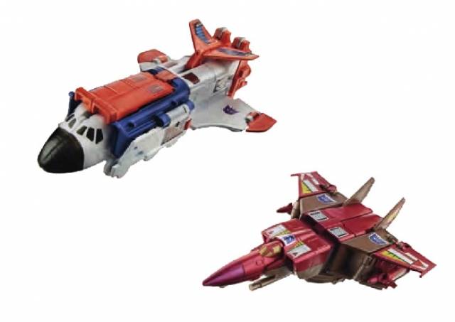 Transformers Platinum Edition G1 Reissue Blitzwing and Astrotrain Set of 2