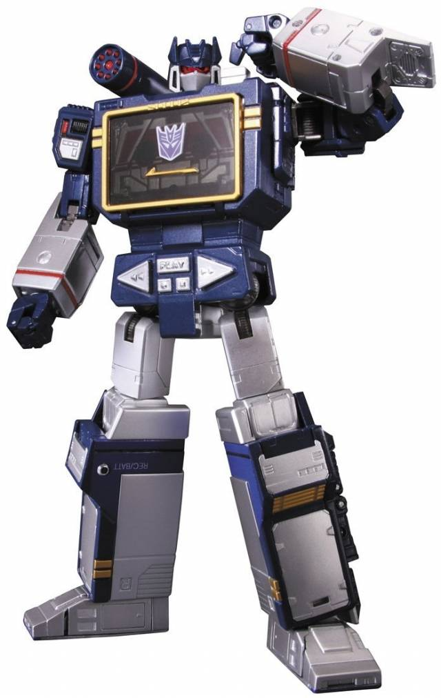 Transformers Masterpiece Soundwave and Laserbeak