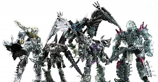 TRANSFORMERS PLATINUM EDITION DINOBOTS UNLEASHED SET OF 5