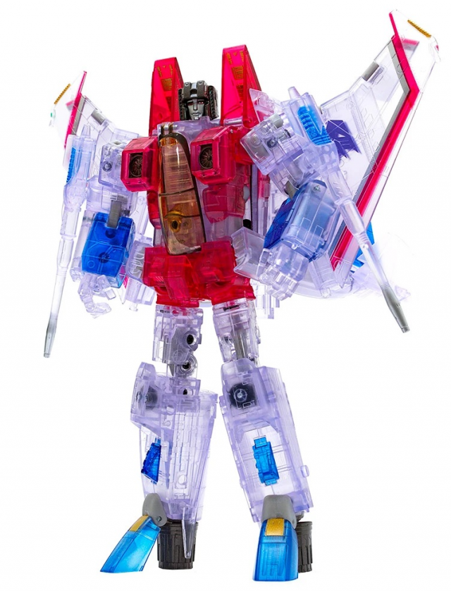 TRANSFORMERS MASTERPIECE GHOST STARSCREAM CLEAR VERSION