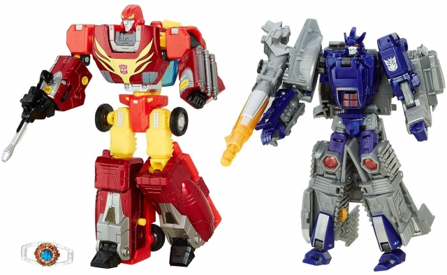 Transformers Platinum Edition Rise of Rodimus Prime and Galvatron Set of 2 Figures