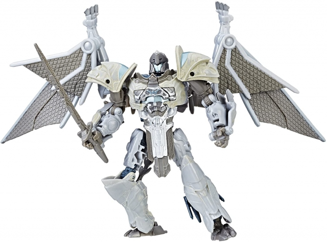 TRANSFORMERS THE LAST KNIGHT DELUXE CLASS STEELBANE PREMIER EDITION