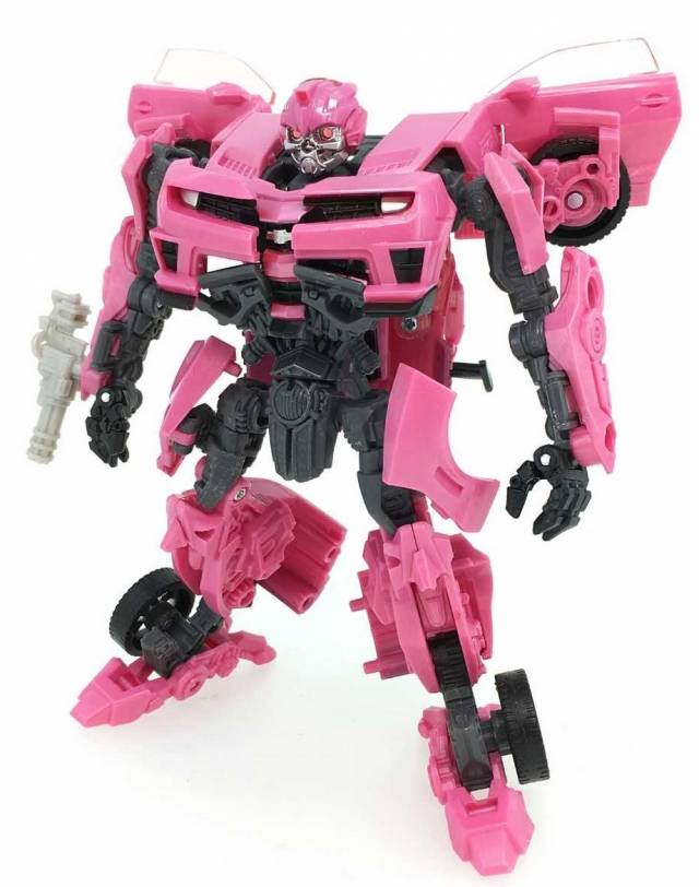 Transformers Movie 10th Anniversary Laserbeak Pink Bumblebee