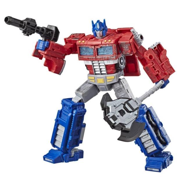 Transformers Generations War for Cybertron Siege Chapter Optimus Prime Voyager Class