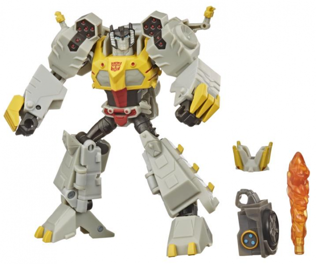Transformers Bumblebee Cyberverse Adventures Deluxe Grimlock Maccadam BAF