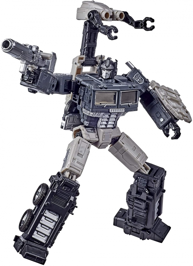Transformers Generations War for Cybertron Earthrise Chapter Alternate Universe Optimus Prime Leader Class