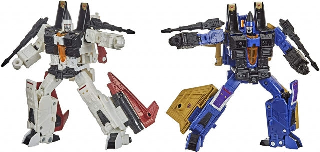 Transformers Generations War for Cybertron Earthrise Chapter Seeker Elite Ramjet and Dirge Set of 2 Voyager Class