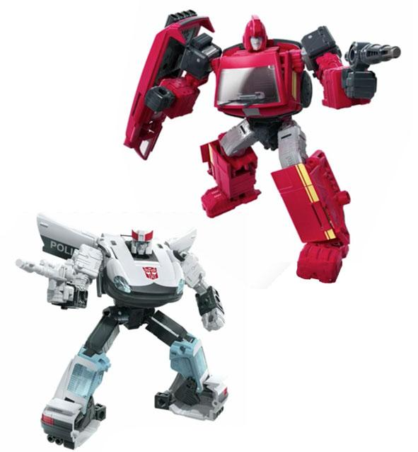 Transformers Generations War for Cybertron Earthrise Chapter Autobot Alliance Ironhide and Prowl Set of 2 Deluxe Class