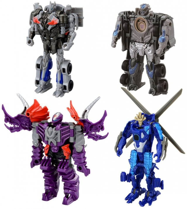 TRANSFORMERS AGE OF EXTINCTION LOST AGE FINAL BATTLE SET OF 4 FIGURES