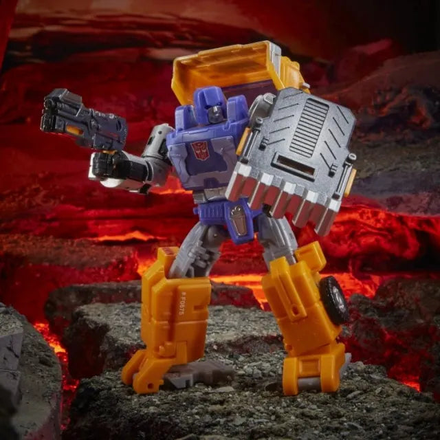 TRANSFORMERS GENERATIONS WAR FOR CYBERTRON KINGDOM CHAPTER HUFFER DELUXE CLASS