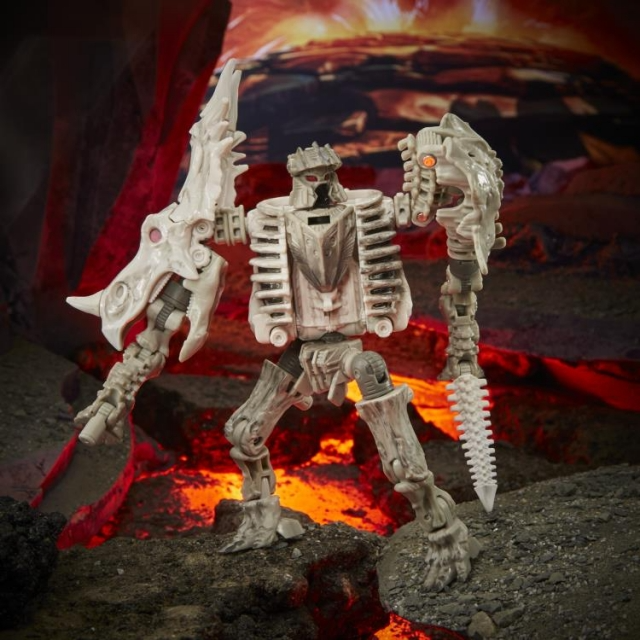 TRANSFORMERS GENERATIONS WAR FOR CYBERTRON KINGDOM CHAPTER RACTONITE DELUXE CLASS