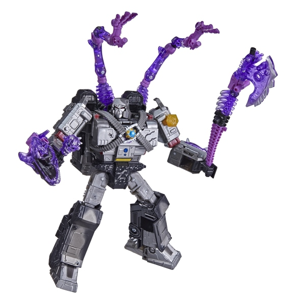 TRANSFORMERS GENERATIONS WAR FOR CYBERTRON TRILOGY MEGATRON AND PALEOTREX SET OF 2 NETFLIX EDITION