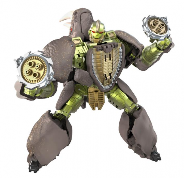 TRANSFORMERS GENERATIONS WAR FOR CYBERTRON RHINOX VOYAGER CLASS