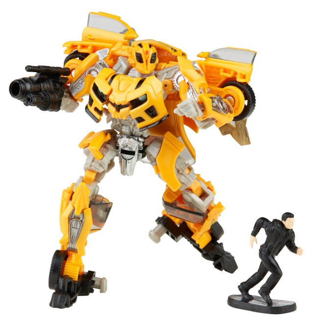TRANSFORMERS STUDIO SERIES BUMBLEBEE AND SAM WITWICKY DELUXE CLASS