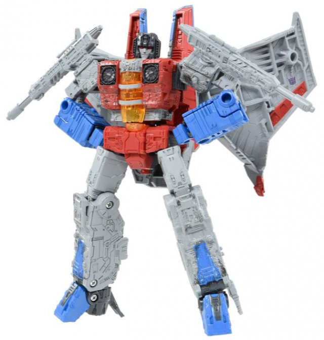 TRANSFORMERS GENERATIONS WAR FOR CYBERTRON STARSCREAM PREMIUM FINISH VOYAGER CLASS