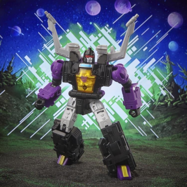 TRANSFORMERS LEGACY EVOLUTION SHRAPNEL DELUXE CLASS