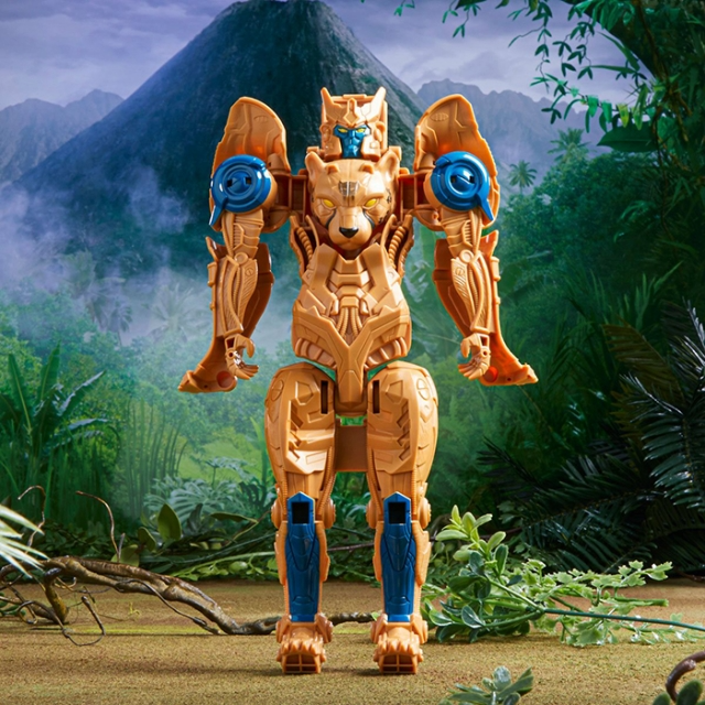 TRANSFORMERS RISE OF THE BEASTS CHEETOR TITAN CHANGER