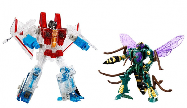 Transformers Beast Wars Ghost of Starscream vs Waspinator Set of 2 Premium Finish