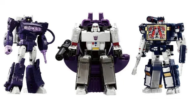 Transformers Dramatic Capture Nemesis Bridge Set of 3 Premium Finish