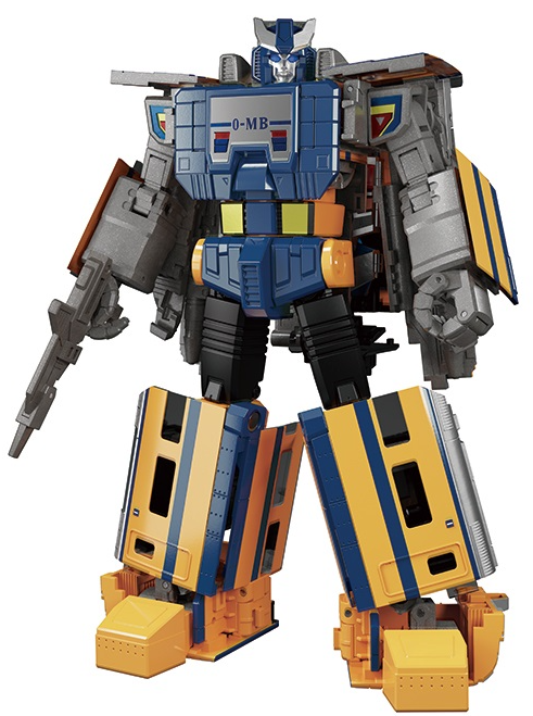 Transformers Masterpiece G Trainbot Ginoh Raiden Combiner