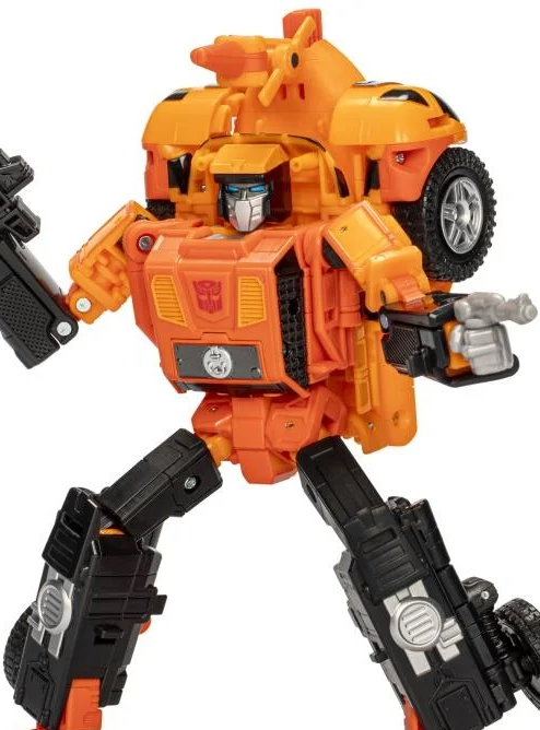 Transformers Generations Legacy G1 Triple Changer Sandstorm Leader Class
