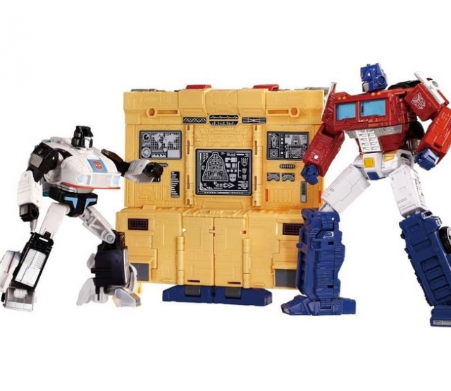 Transformers Dramatic Capture Autobot Headquarters Set of 3 Premium Finish
