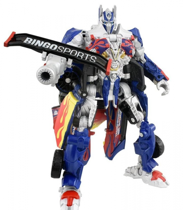 Transformers Bingo Sports Optimus Prime T-Spark
