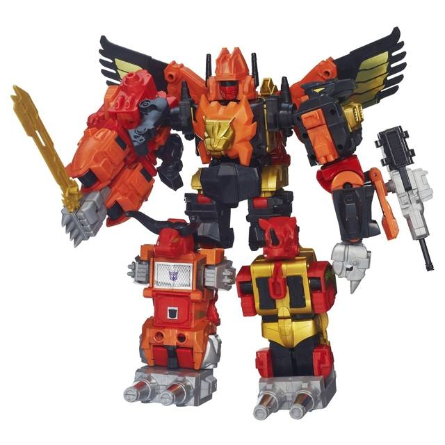 Transformers Platinum Edition G1 Reissues Predaking Combiner Set of 5