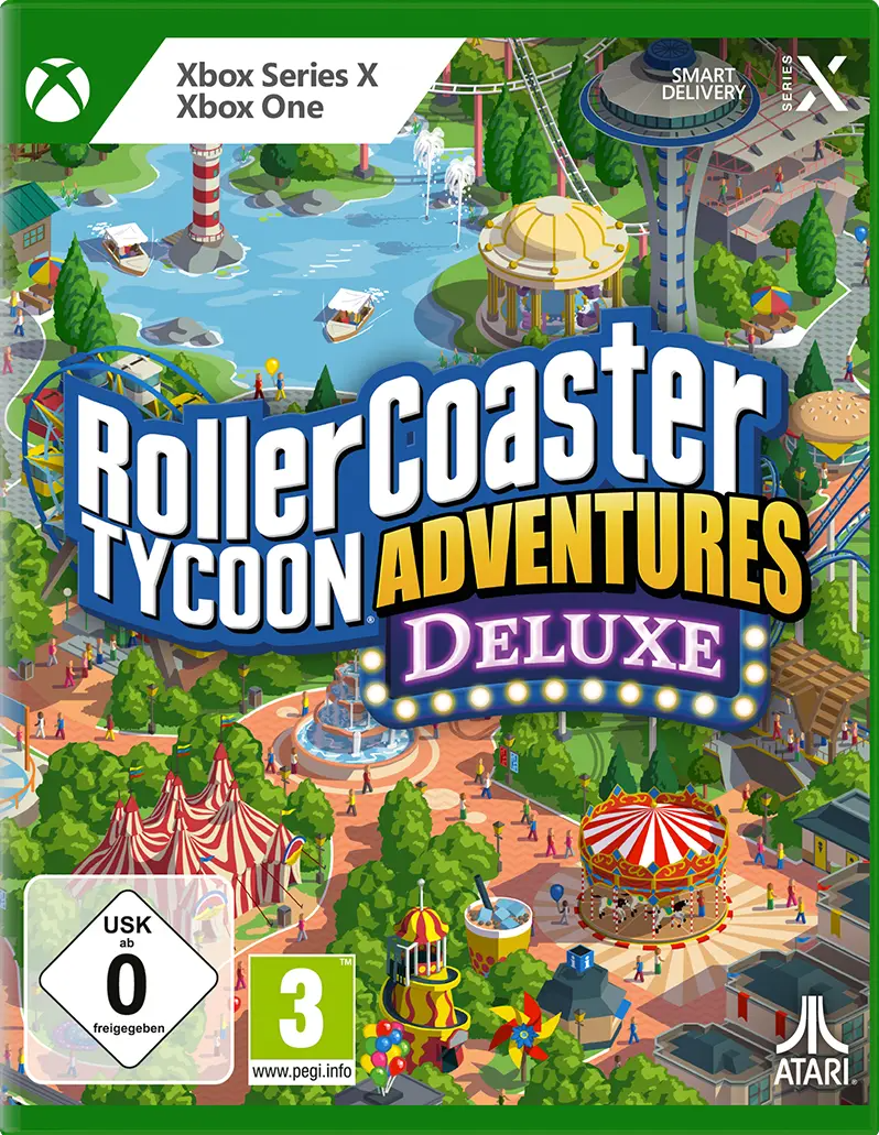 RollerCoaster Tycoon Adventures Deluxe  XBOX SERIES X