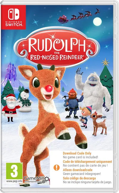 Rudolph The Red Nosed Reindeer (Code in a box) Nintendo Switch