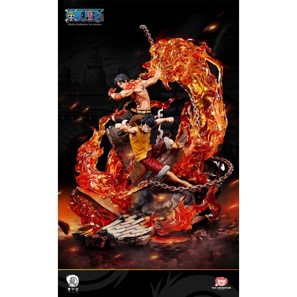 One Piece Luffy & Ace 1/6th scale Premium Statue